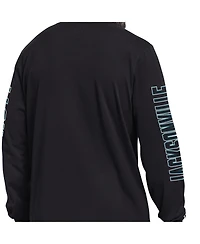 Starter Men's Black Jacksonville Jaguars Clutch Hit Ii Long-Sleeve T-Shirt
