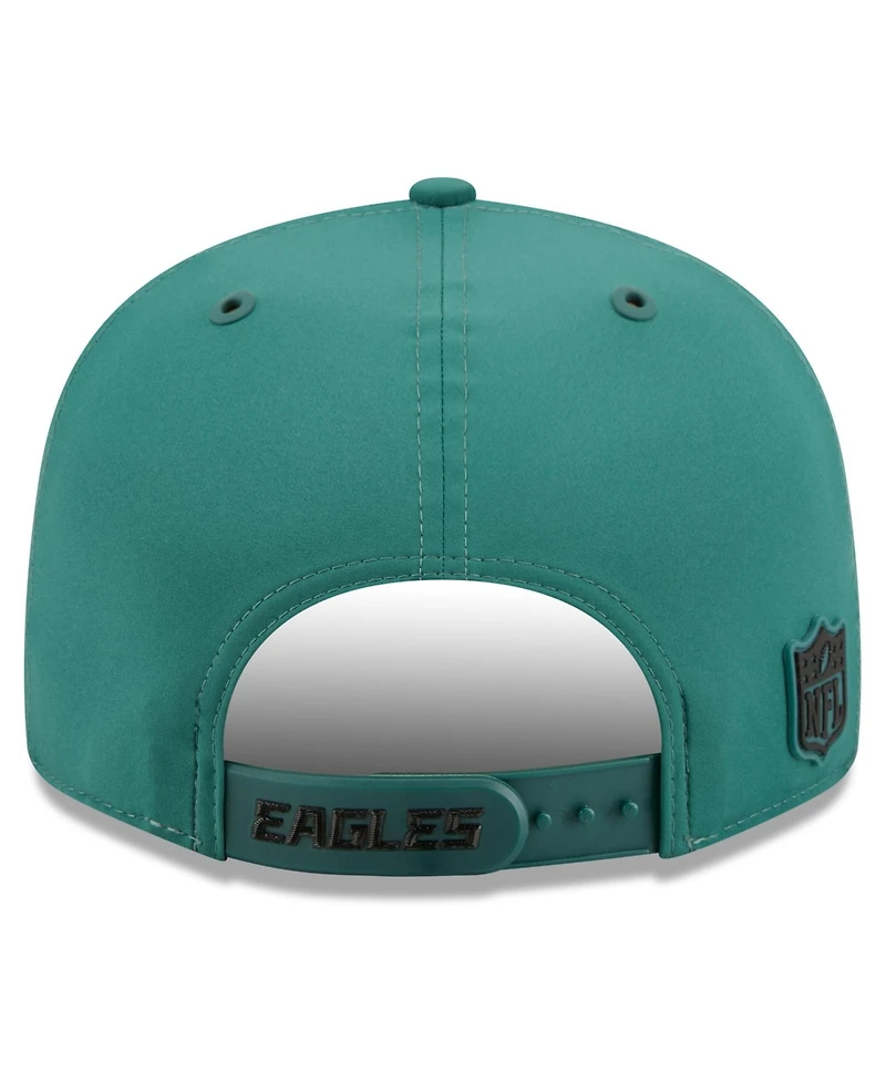 New Era Men's Midnight Green Philadelphia Eagles 2026 Sideline 9FIFTY Snapback Hat