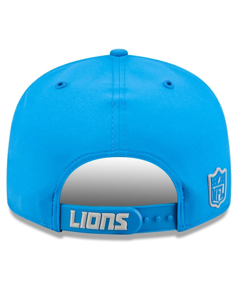 New Era Men's Blue Detroit Lions 2026 Sideline 9FIFTY Snapback Hat