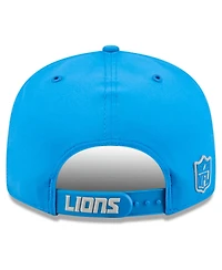 New Era Men's Blue Detroit Lions 2026 Sideline 9FIFTY Snapback Hat