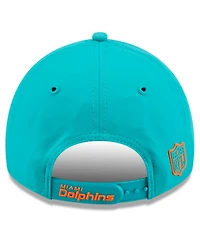 New Era Men's Aqua Miami Dolphins 2026 Sideline Casual Classic Adjustable Hat