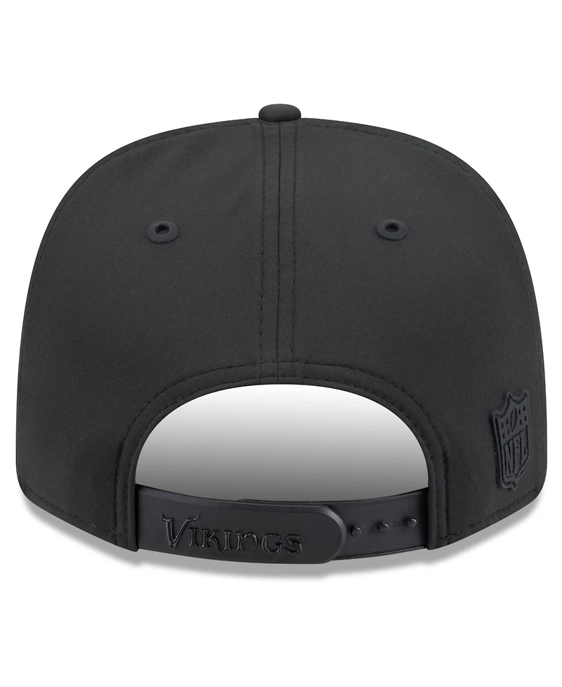 New Era Men's Black Minnesota Vikings 2026 Sideline 9SEVENTY Adjustable Hat