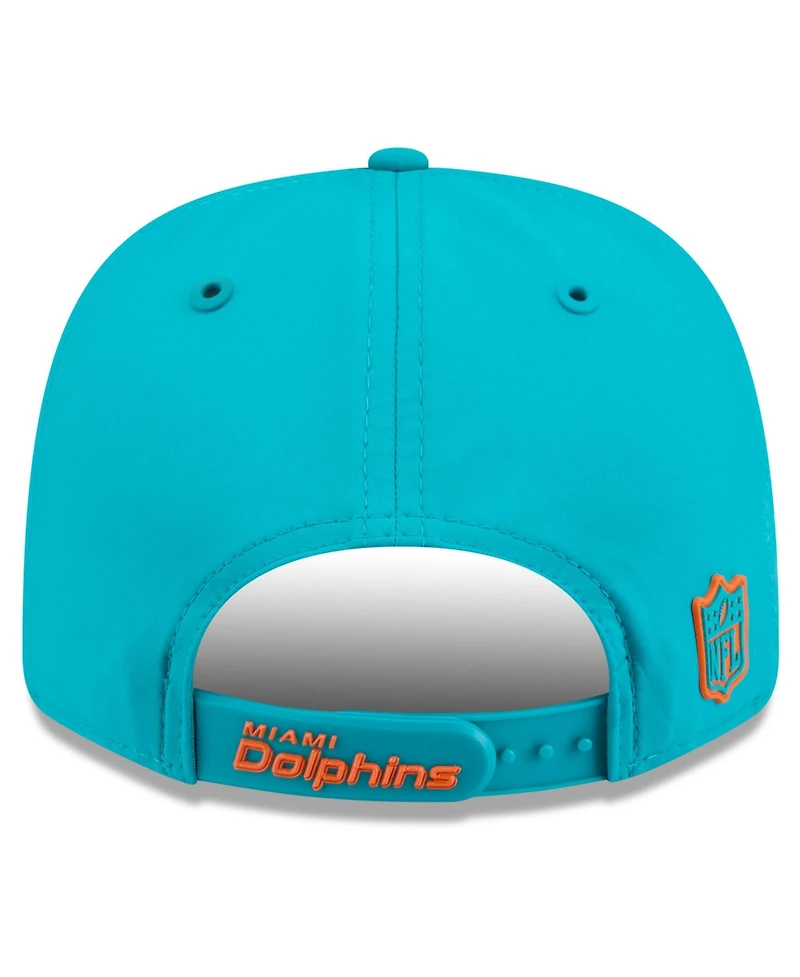 New Era Men's Aqua Miami Dolphins 2026 Sideline 9SEVENTY Adjustable Hat