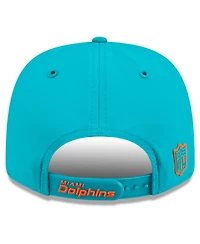 New Era Men's Aqua Miami Dolphins 2026 Sideline 9SEVENTY Adjustable Hat