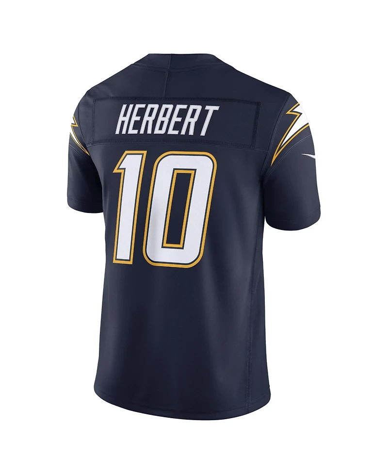 Nike Men's Justin Herbert Navy Los Angeles Chargers Alternate Super Vapor F.u.s.e. Stitched Limited Jersey