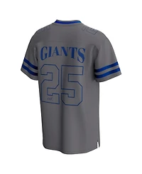 Fanatics Men's Gray New York Giants After Hours Fashion Mesh Top