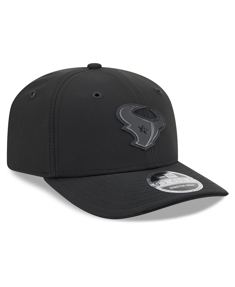 New Era Men's Black Houston Texans 2026 Sideline 9SEVENTY Adjustable Hat