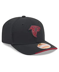 New Era Men's Black Atlanta Falcons 2026 Sideline 9SEVENTY Adjustable Hat