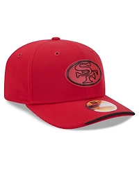 New Era Men's Scarlet San Francisco 49ers 2026 Sideline Throwback 9SEVENTY Adjustable Hat