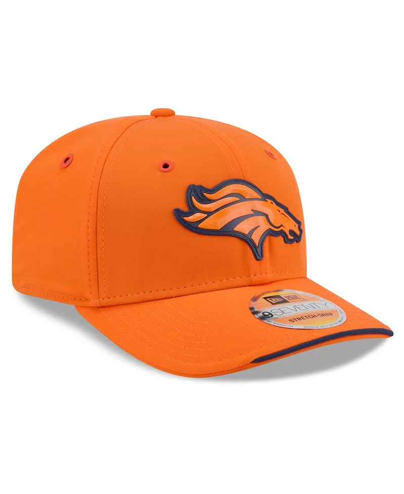 New Era Men's Orange Denver Broncos 2026 Sideline 9SEVENTY Adjustable Hat