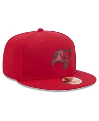 New Era Men's Red Tampa Bay Buccaneers 2026 Sideline 59FIFTY Fitted Hat