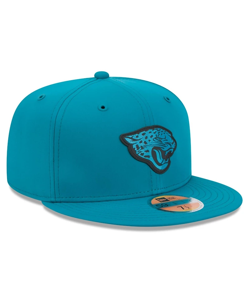 New Era Men's Teal Jacksonville Jaguars 2026 Sideline 59FIFTY Fitted Hat