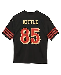 Nike Toddler George Kittle Black San Francisco 49ers 2025 Rivalries Collection Game Jersey