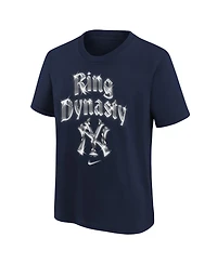 Nike Big Boys and Girls Navy New York Yankees Hometown Collection T-Shirt