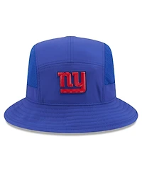 New Era Men's Royal New York Giants 2026 Sideline Bucket Hat