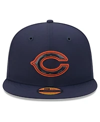New Era Men's Navy Chicago Bears 2026 Sideline 9FIFTY Snapback Hat