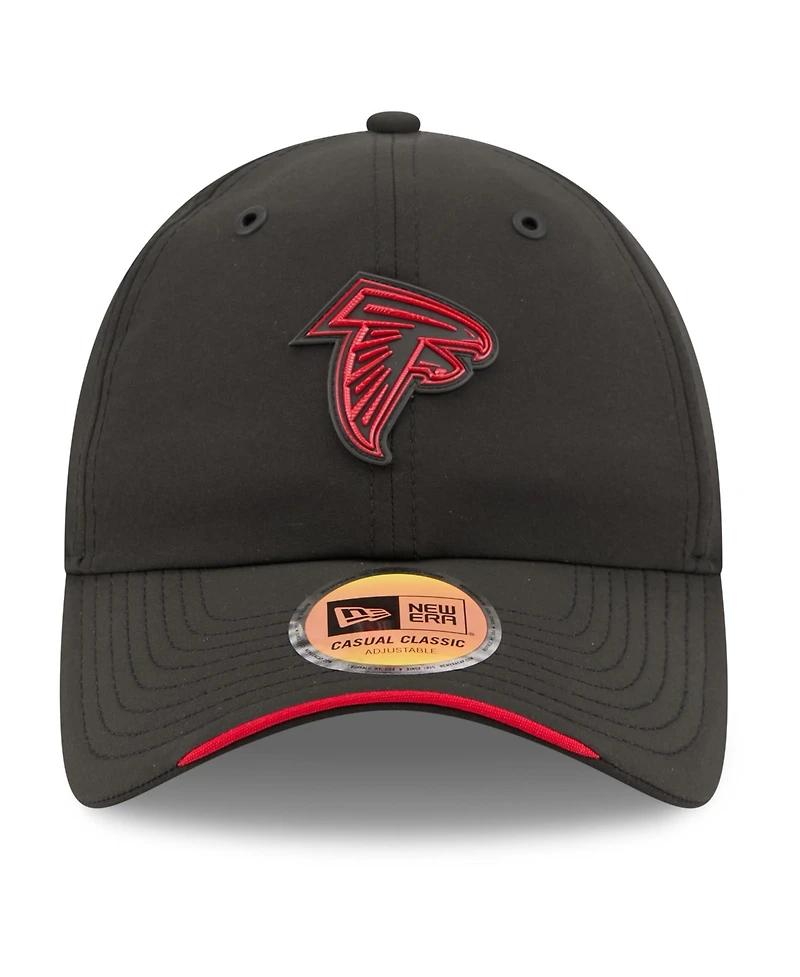 New Era Men's Black Atlanta Falcons 2026 Sideline Casual Classic Adjustable Hat