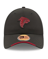 New Era Men's Black Atlanta Falcons 2026 Sideline Casual Classic Adjustable Hat