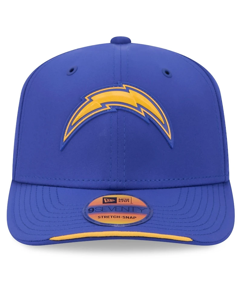 New Era Men's Royal Los Angeles Chargers 2026 Sideline 9SEVENTY Adjustable Hat