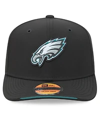 New Era Men's Black Philadelphia Eagles 2026 Sideline 9SEVENTY Adjustable Hat