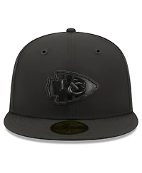 New Era Men's Black Kansas City Chiefs 2026 Sideline 59FIFTY Fitted Hat
