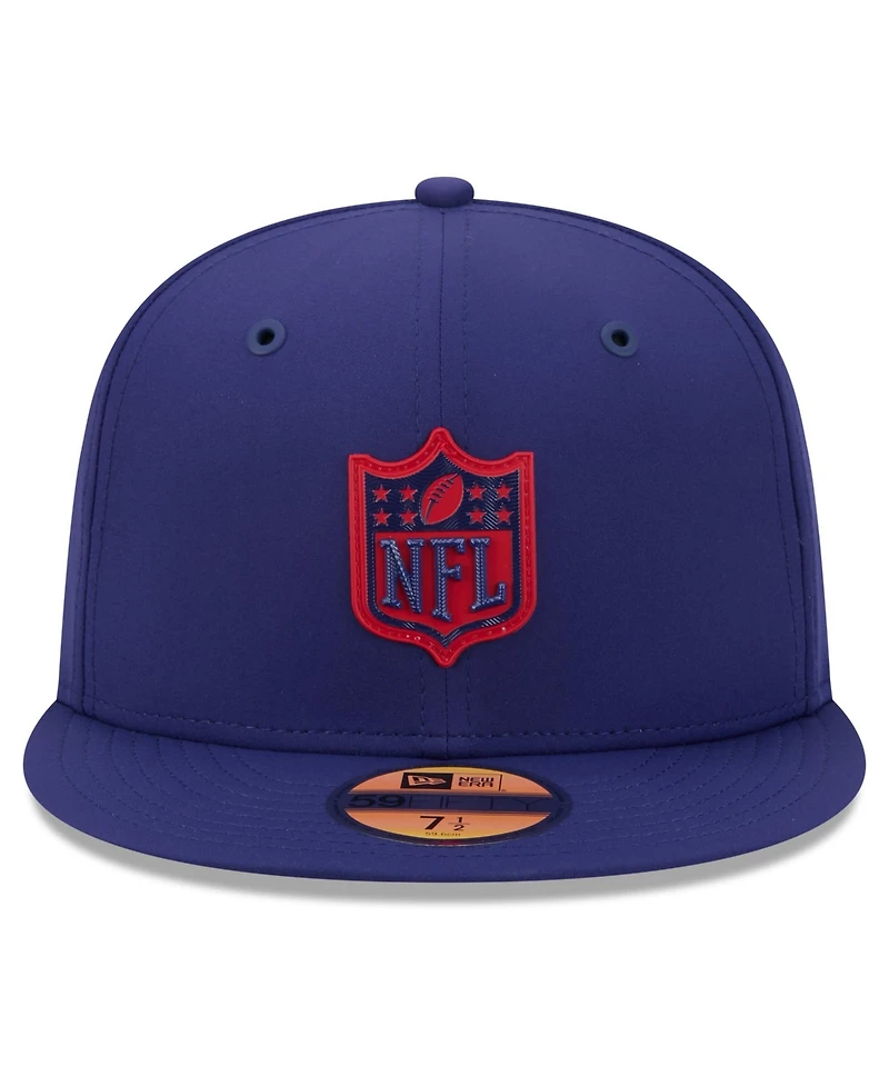 New Era Men's Blue Nfl 2026 Sideline 59FIFTY Fitted Hat
