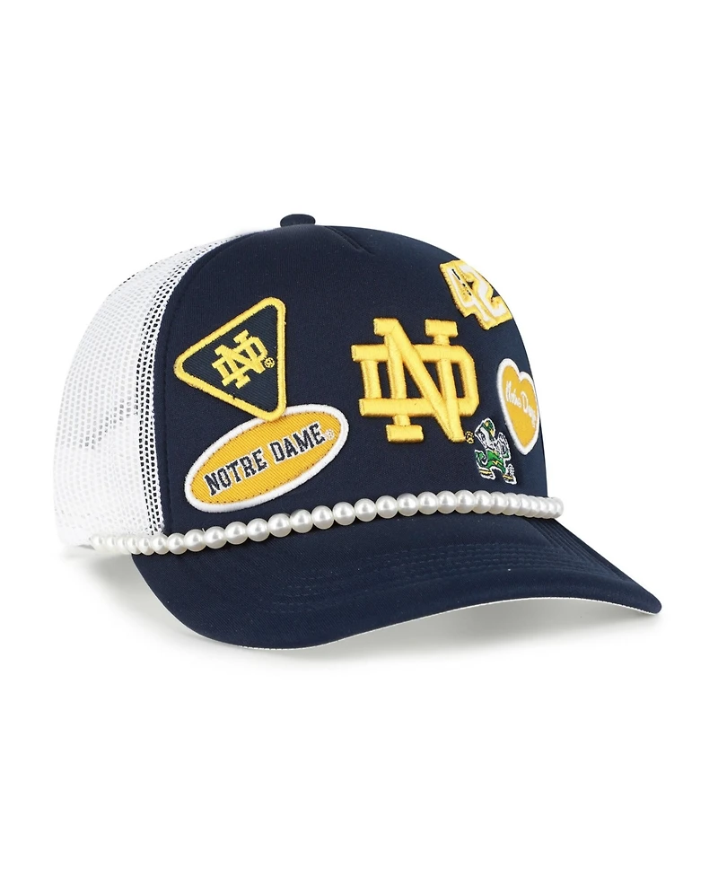47 Brand Men's Navy/White Notre Dame Fighting Irish Rally On Hitch Adjustable Hat