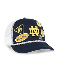 47 Brand Men's Navy/White Notre Dame Fighting Irish Rally On Hitch Adjustable Hat
