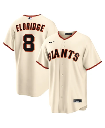 Nike Men's Bryce Eldridge Cream San Francisco Giants Home Replica Jersey