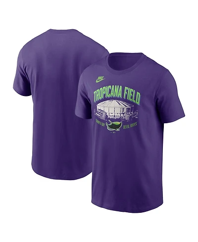 Nike Men's Purple Tampa Bay Rays Local T-Shirt