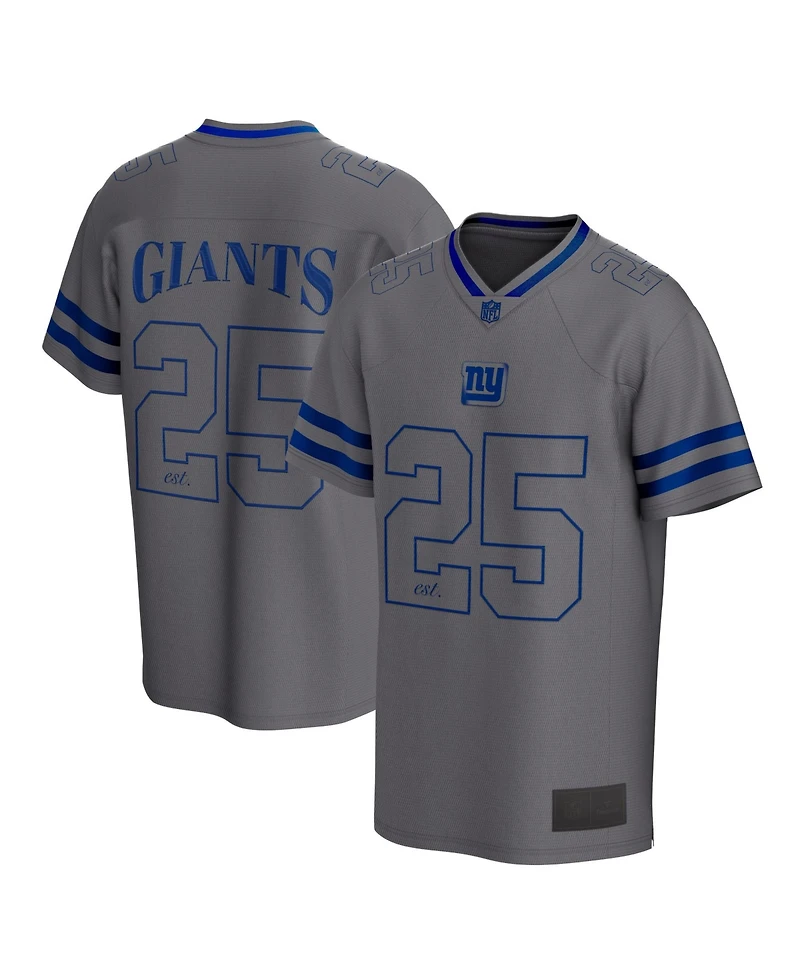 Fanatics Men's Gray New York Giants After Hours Fashion Mesh Top