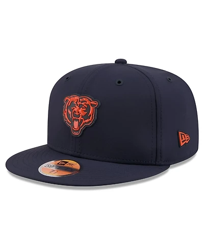 New Era Men's Navy Chicago Bears 2026 Sideline 59FIFTY Fitted Hat