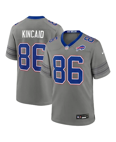 Nike Men's Dalton Kincaid Gray Buffalo Bills Nickel City Game Jersey
