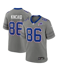 Nike Men's Dalton Kincaid Gray Buffalo Bills Nickel City Game Jersey