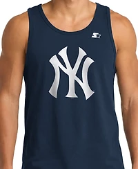 Starter Men's Navy New York Yankees Tank Top