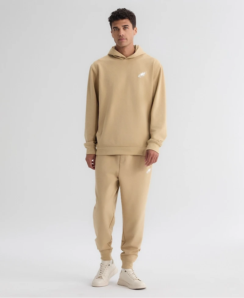 Fanatics Men's Tan Philadelphia Eagles Clutch Fleece Tri-Blend Joggers