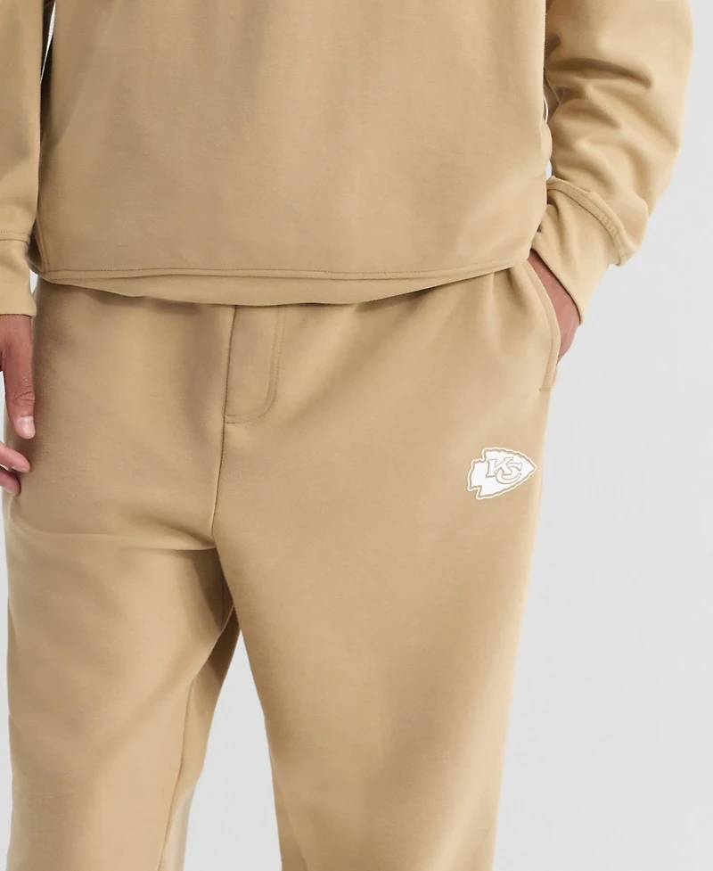 Fanatics Men's Tan Kansas City Chiefs Clutch Fleece Tri-Blend Joggers
