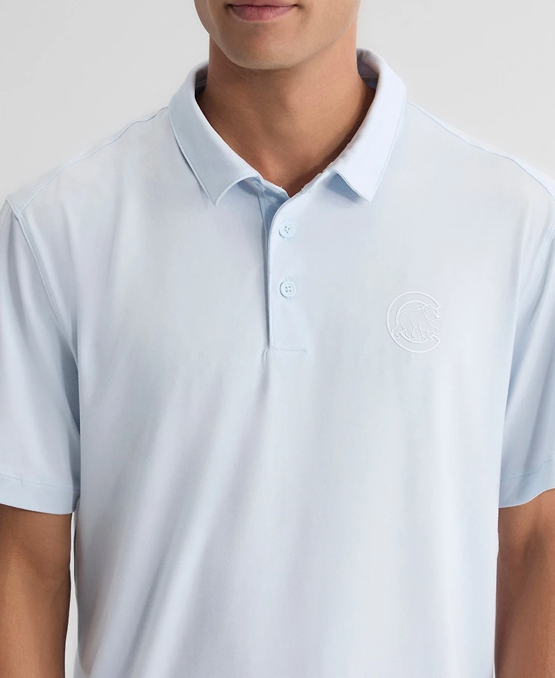 Fanatics Men's Light Blue Chicago Cubs Clutch Polo Shirt