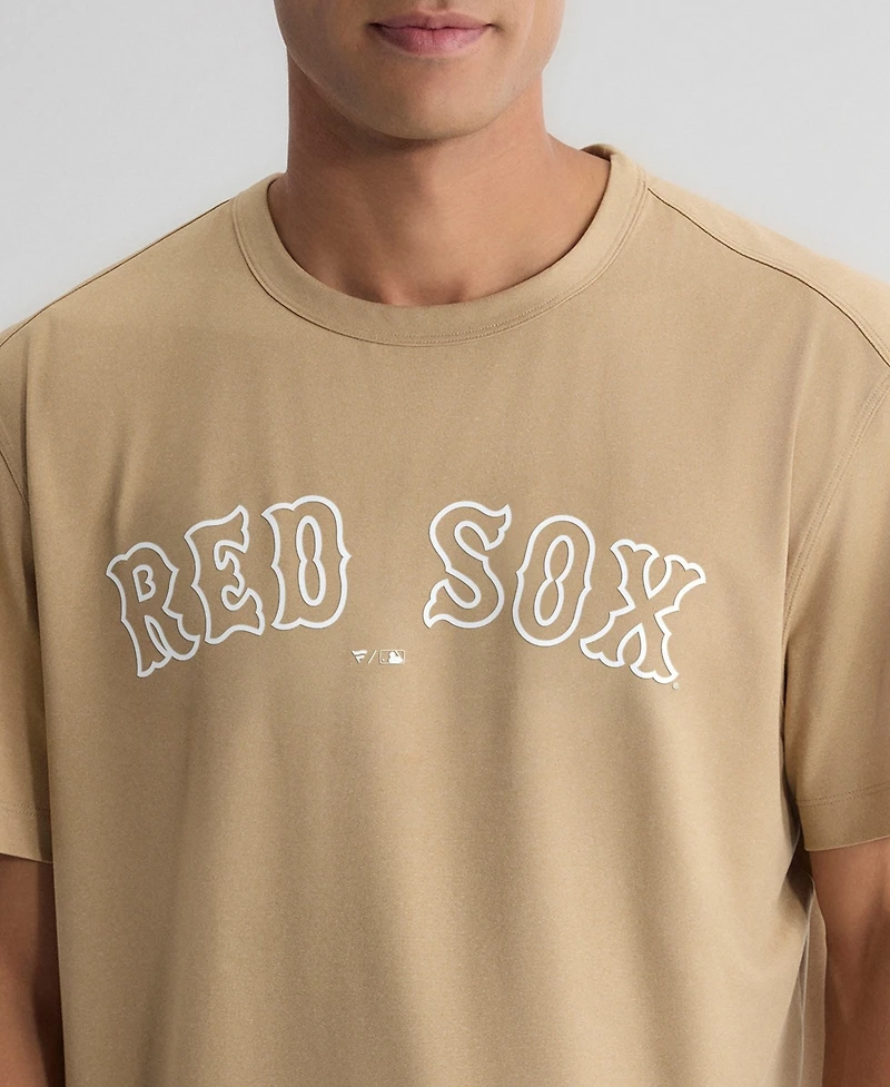 Fanatics Men's Khaki Boston Red Sox Clutch Winning Edge T-Shirt