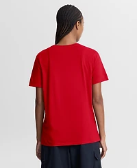 Nike Women's Red Georgia Bulldogs Script Mantra Logo T-Shirt