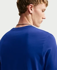 Nike Men's Royal Barcelona Swoosh T-Shirt