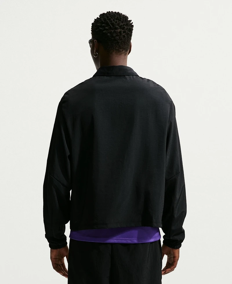 Nike Men's Black Barcelona 2026/27 Away Woven Full-Zip Jacket