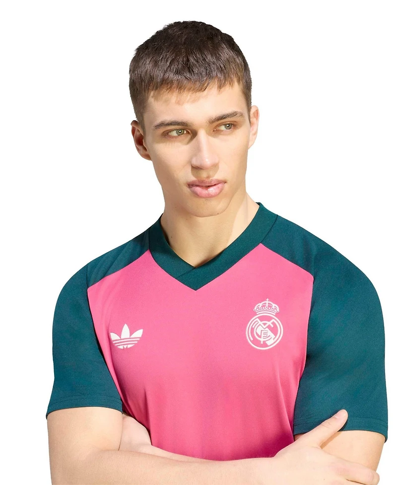 Adidas Men's Pink Real Madrid 2026/27 Away Pre-Match Jersey