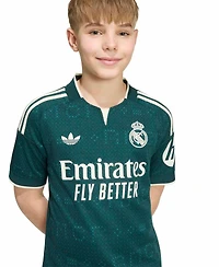 Adidas Big Boys and Girls Green Real Madrid 2026/27 Away Replica Jersey