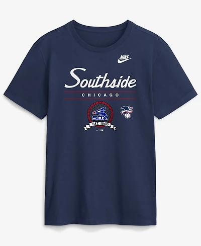 Nike Men's Navy Chicago White Sox Cooperstown Graphic T-Shirt