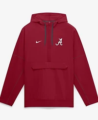 Nike Men's Crimson Alabama Tide 2026 Sideline Anorak Half-Zip Hoodie