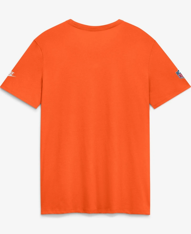 Nike Women's Orange Denver Broncos Sideline Alt Dri-fit T-Shirt