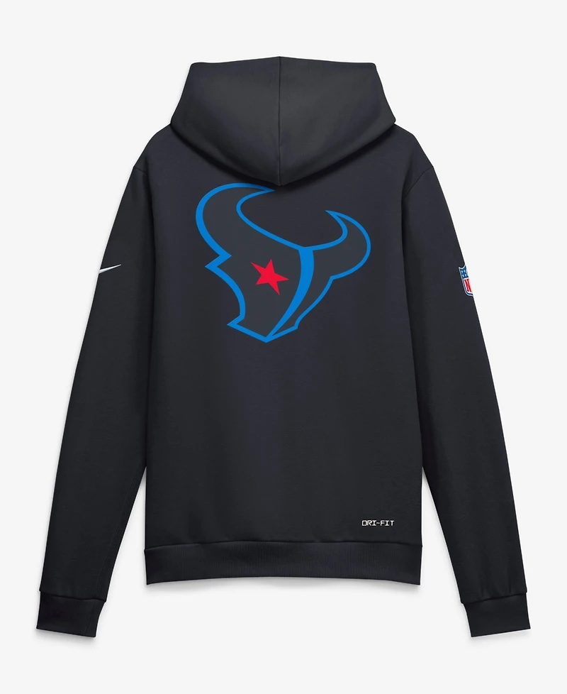 Nike Men's Navy Houston Texans Standard Issue ReplayAlternate Dri-fit Hoodie