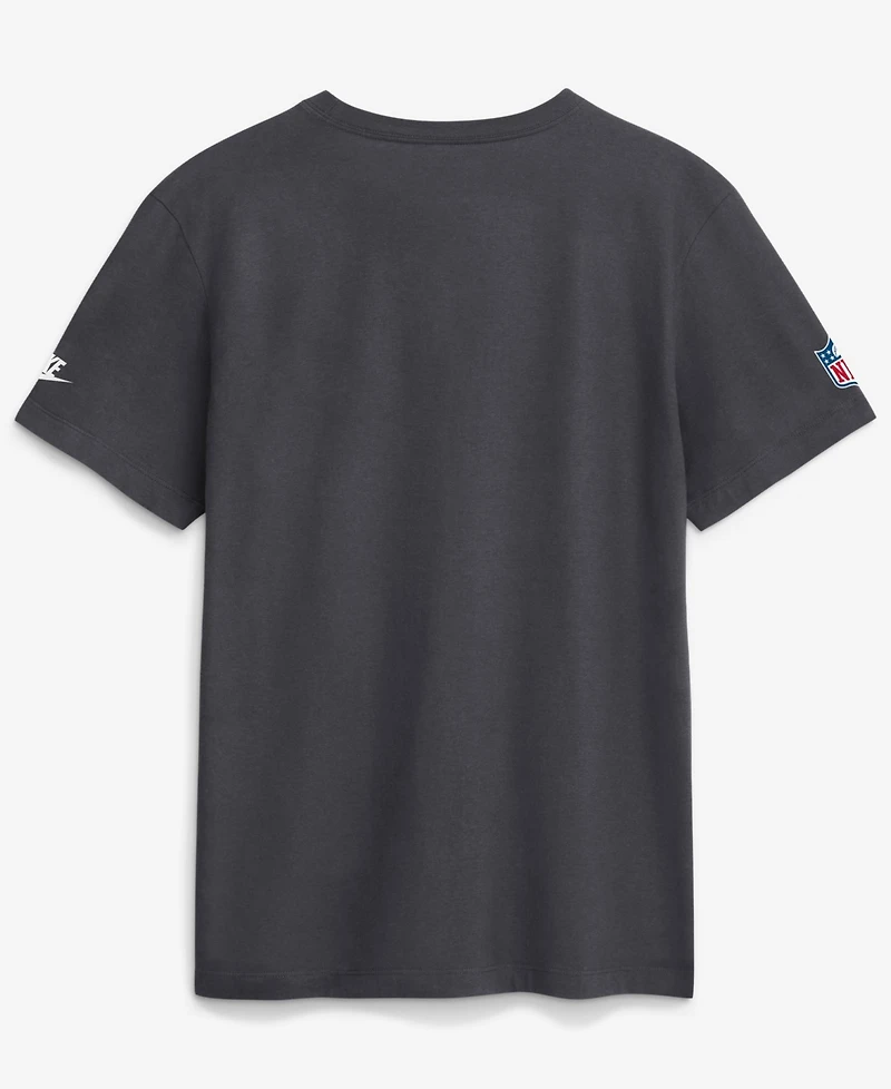 Nike Men's Charcoal Miami Dolphins Sideline Alternate Final Sprint Dri-fit T-Shirt
