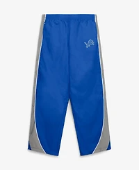 Fanatics Women's Blue/Gray Detroit Lions Team First Backwards Lateral Nylon Pants